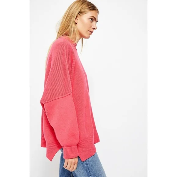 Free People Easy Street Tunic Sweater Medium NWT - Picture 11 of 16